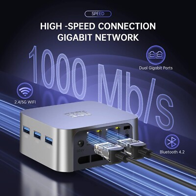 ACEMAGICIAN T8Plus Smallest Mini PC, 12th Gen Intel Alder Lake N95