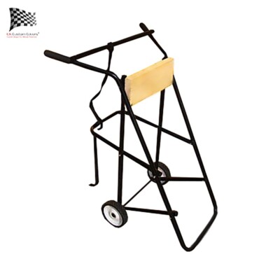Au Enborder Carrello Pieghevole Per Trasporto Motore Fuoribordo, Supporto Con Ruote, Capacità 70 Kg, Struttura In Acciaio - 3