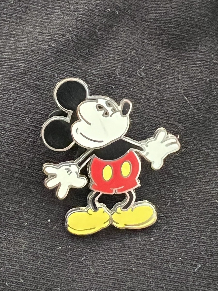 Trading Pin / MLBP2008 DISNEY ミッキー ピンバッジ Disney Official Pin Trading 2008 Mickey Mouse Pin ~ Silver