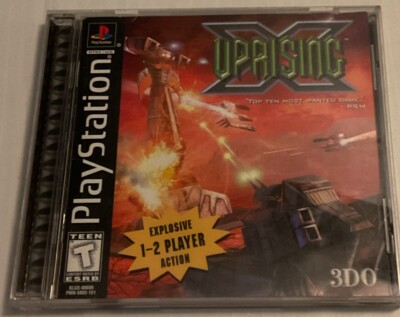 Uprising X Sony PlayStation 1, 1998 Complete Tested CIB PS1 W/ Reg Card 3DO