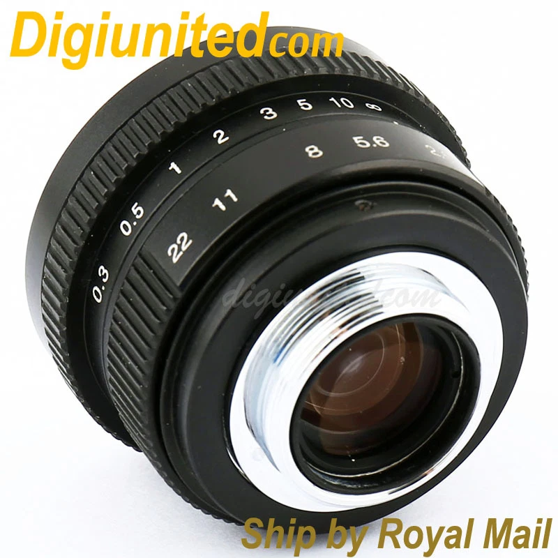 Camdiox APS-C sensor 25mm C mount CCTV Lens for Micro 4/3 Sony NEX Fuji X camera - Image 3 of 3