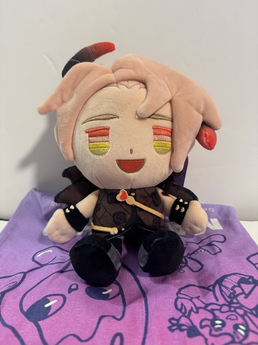 Makeship Asmodeus Plush By: Obey Me! W/Dustbag Only 1023 Made Rare