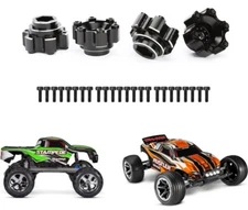 RCAWD 4PCS for Proline Wheel Hex hub Adapters 1/10 6x30 to 12mm PRO633701BL