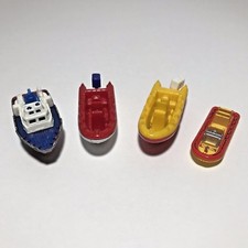 Matchbox Toy Boat Raft Ship Lot Ice Breaker White Water Raft Hasbro Skiff Raft