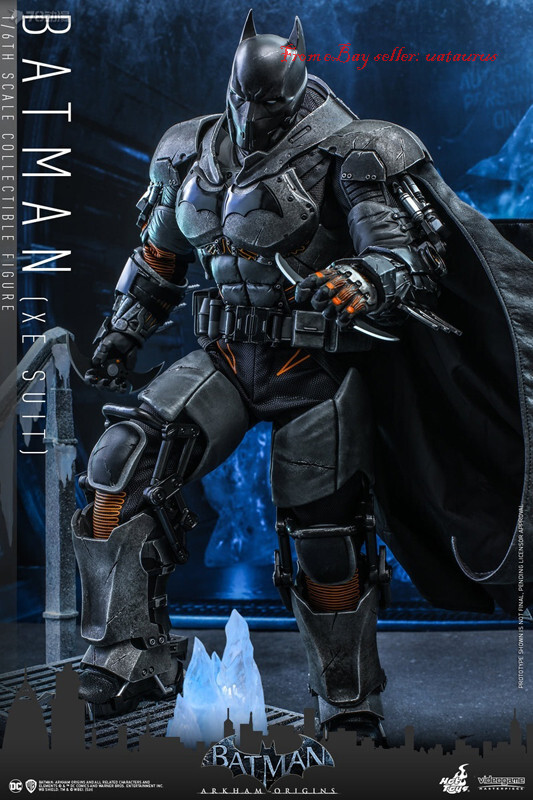 Perfect HotToys 1/6 Vgm52 Batman: Arkham Origins Batman (Xe Suit