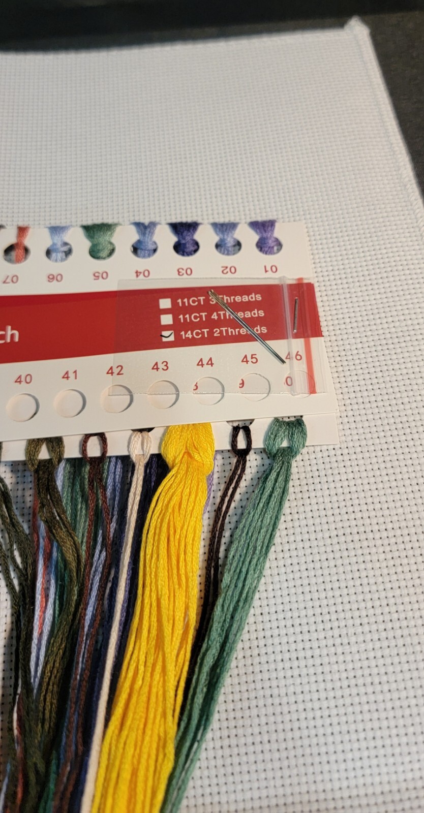 New Captain Crafts Cross Stitch Kit RA411 Summer Angel Fabric Thread Instruction