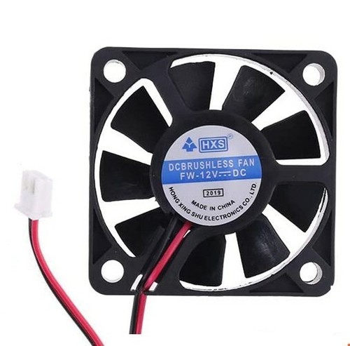 PC/ CPU Computer 2 Pin Mini Lüfter, Kühler, Fan, 12V/ DC, 75mA ...