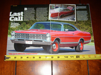 1967 FORD GALAXIE 500 427 R CODE - MUSCLECAR - ORIGINAL 2014