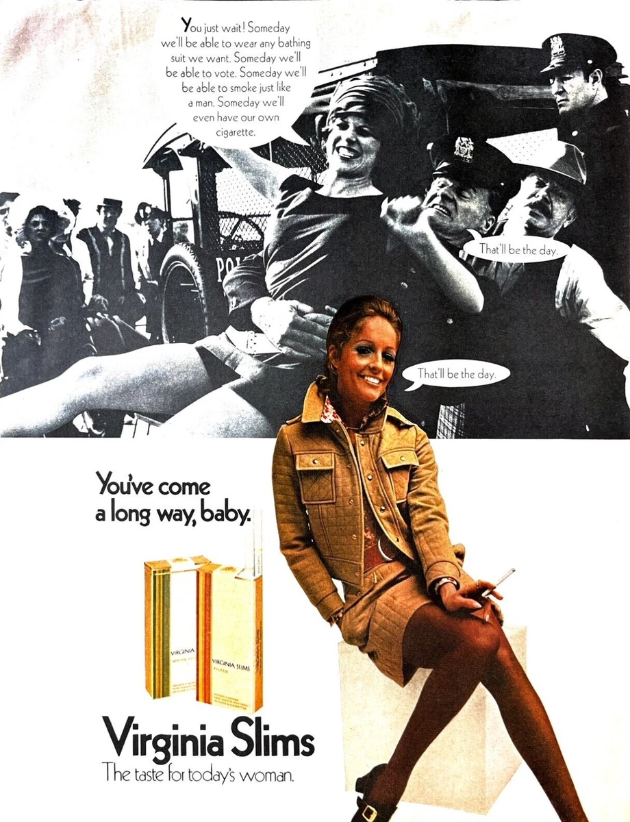 Virginia slims バージニアスリム 白水着 自販機プラ ポスター virginia slims ad products for sale | eBay