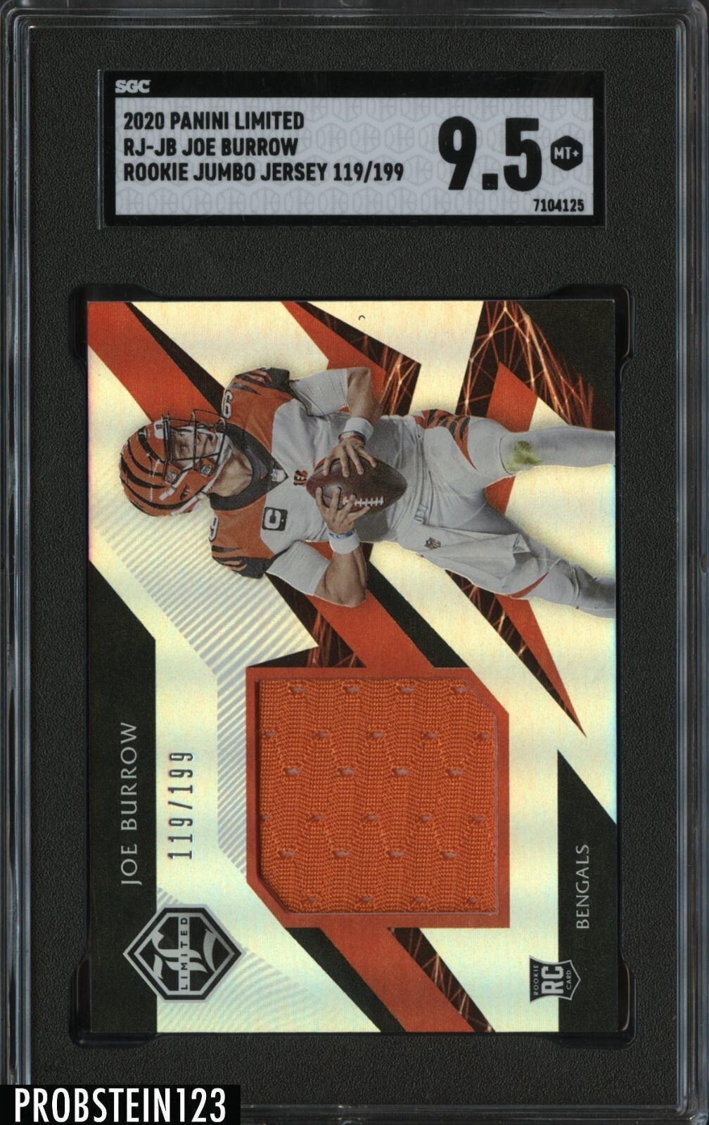 Joe Burrow Panini Limited Rookie Jumbo Jerseys #RJJB Base