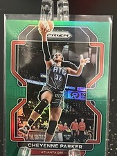 CHEYENNE PARKER     2022 Panini Prizm WNBA     #83      GREEN PRIZM     Dream