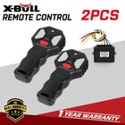 X-Bull Electric Winch Remote Wireless Control Kit 12V Handset 2Pcs for Truck Atv