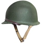 WW2 WWII US M1 Green Helmet Steel Helmet Military Army Tactical Helmets Replica