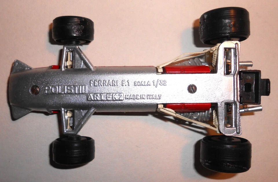 4 POLITOYS F1 Scala 1:32 Ferrari(FK2) Brabham(FK9) Honda (F4) Lotus Climax(F3) - Immagine 3 di 4