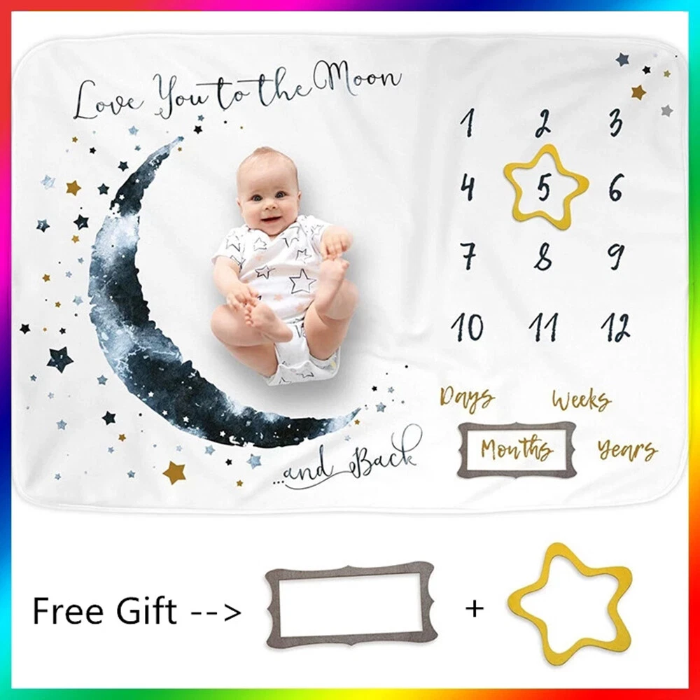 Baby hotsell milestone blanket