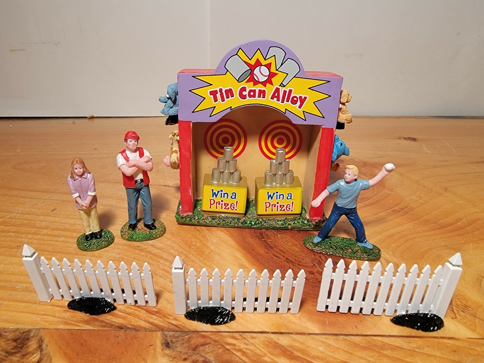 LEMAX Christmas Village "Tin Can Alley" 93429 Circus Carnival Park 7