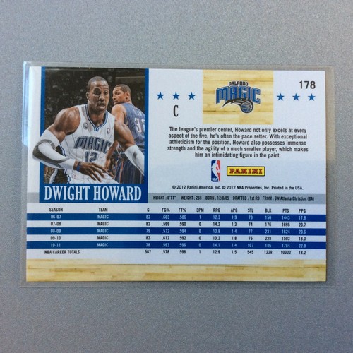 2011-12 NBA Hoops Orlando Magic 8-card lot ft. Howard Nelson Redick Richardson - Picture 4 of 12