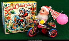 Santa Claus tricycle with ringing bell working condition with custom box