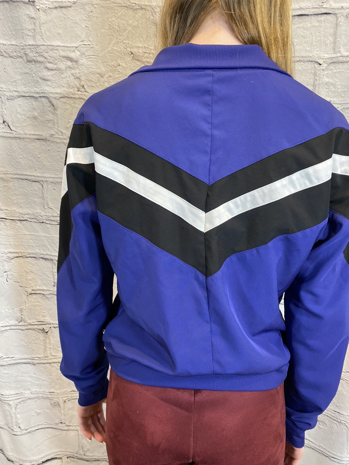 Fabletics Jacket Size Medium Augustus Chevron Tra… - image 3