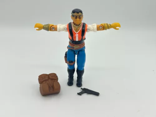 Vintage GI Joe 1987 Renegades Red Dog 100% Complete