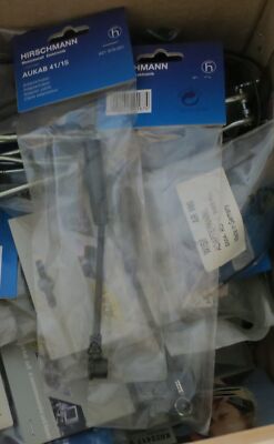 Hirschmann AUKAB 41/15 Adapter Antennenkabel KFZ Auto Antennen DIN auf ISO
