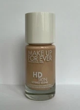 MAKE UP FOR EVER HD SKIN HYDRA GLOW SKINCARE FOUNDATION W/ HYALURONIC ACID *new*