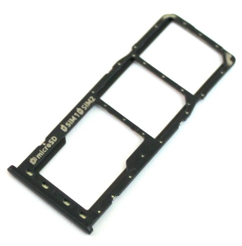 Oem Samsung Galaxy M Sm M5f Ds Replacement Black Dual Sim Micro Sd Card Tray Ebay