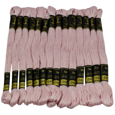 Anchor Cross Stitch Threads Hand Embroidery Stranded Cotton Craft Sewing,25 Pcs
