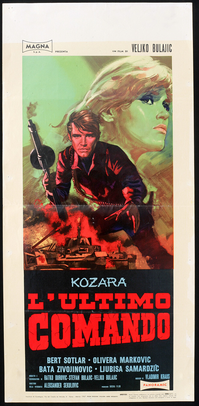 Locandina di Kozara l'ultimo comando (1962)