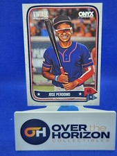 JOSE PERDOMO 2024 Onyx Vintage BASE CARD #OVJOPE Braves RC