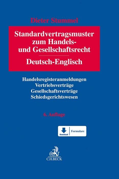 Thumbnail - Dieter Stummel / Standardvertragsmuster Zum Handels- Und