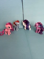 Lot Of 4  My Little Pony Hasbro 3.5”