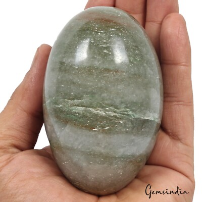 2100 Ct Natural Untreated Green Aventurine Egg Shape Loose Huge Gemstone-92x57mm