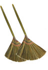Two Vietnamese Soft Fan (Straw) Broom – 40 Inch Traditional Handcrafted