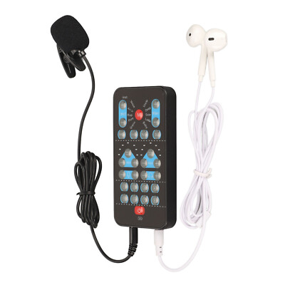 Voice Changer Multifunctional Handheld Voice Disguiser Portable Voice Disguiser.