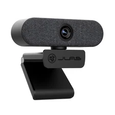 JLab Epic HD Webcam, Black, 2k/1080p/30 FPS, 5 Megapixels, Omni Directional Mic