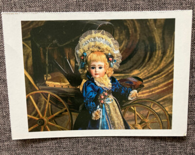 J.D. Kestner Antique Doll Postcard 1994 Tom Kelley Photography Dover