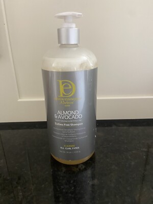 Design Essentials Natural Hair Almond / Avocado Shampoo 32 oz NEW With Pump