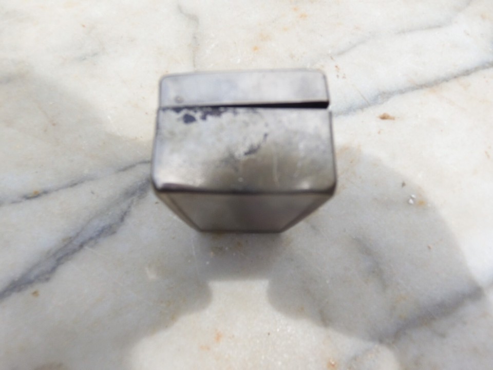 Vintage Gillette Safety Razor Case ONLY, Bostonian Chrome/Dark Violet ...