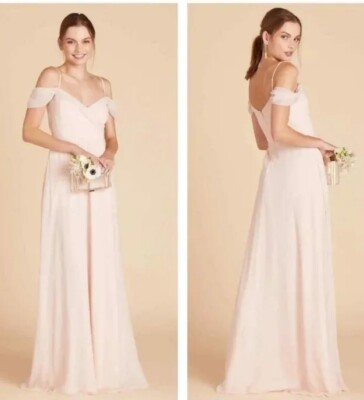 NWT BIRDY GREY XL BRIDESMAID DRESS SPENCE CONVERTIBLE CHIFFON PALE BLUSH,POCKETS | eBay NWT BIRDY GREY XL BRIDESMAID DRESS SPENCE CONVERTIBLE CHIFFON PALE BLUSH,POCKETS | eBay
