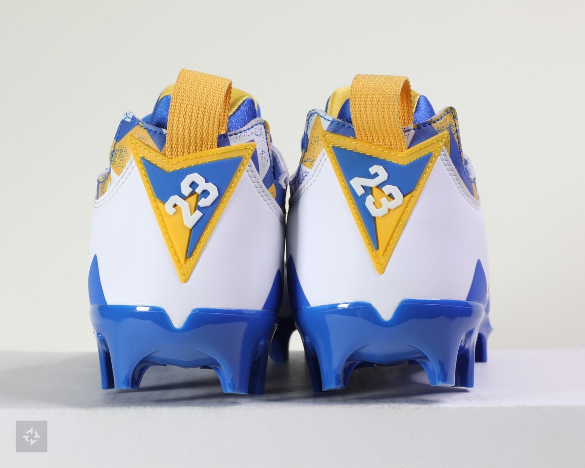 Nike Jordan Alpha Menace Elite 2 UCLA Player Exclusive Football Cleat Nike Jordan Alpha Menace Elite 2 Football Cleats Sz 15  main image 3