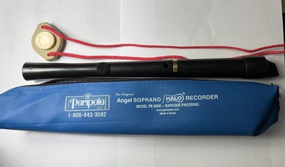 Angel Soprano Halo Recorder Model PB6000 with Case