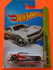 2014 Hot Wheels HW Workshop-HW Performance 12 CAMARO ZL1 CONCEPT White
