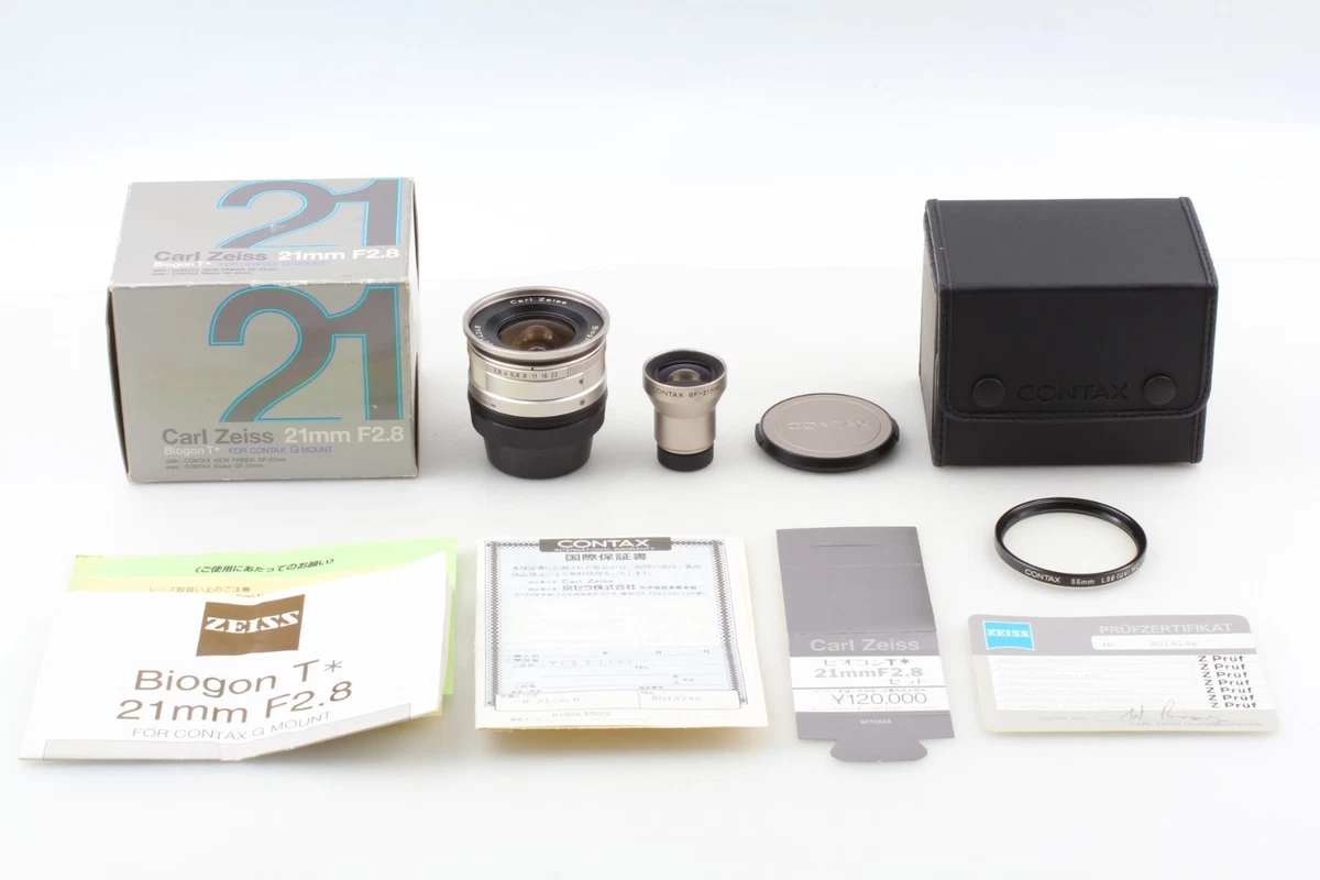 Contax f/2.8 Camera Lenses 21mm Focal for sale | eBay