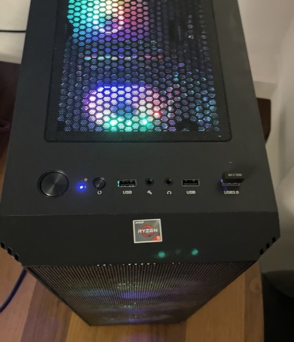 Gaming PC / Ryzen 5 / RX 580 / 16 GB RAM / RGB. - Afbeelding 5 van 5