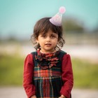 3 pcs Adorable Baby Birthday Ball Hat Rainbow Crown Hat Party
