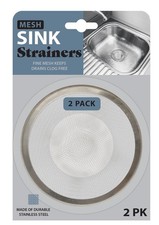 Mesh Sink Strainer, 2 Pack, Fine Mesh Keeps Drains Clog Free FREE SHIPPING