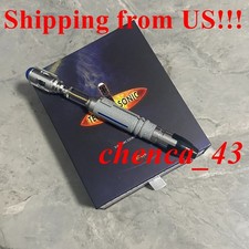 US Now Replica NAWYA Doctor Who 10th Metal Sonic Screwdriver LED Retractable