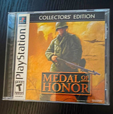 EA Medal of Honor Collector's Edition Sony PlayStation 1 Shooter Game T