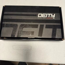 Deity Black Kat Platform Pedals Silver BRAND NEW